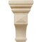 Ekena Millwork 5"W x 5 3/4"D x 10"H Medium Woodruff Wood Corbel, Rubberwood CORW05X05X10WFRW - alternate 2